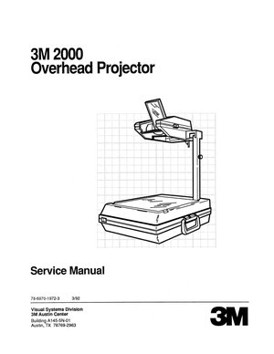 3M Projector 2000