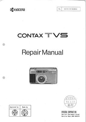 Contax Tvs Repair