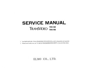 Elmo Projector Trvs8