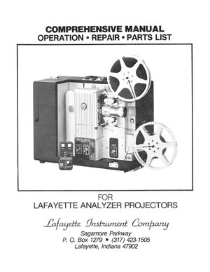 Lafayette Projector Analyzer