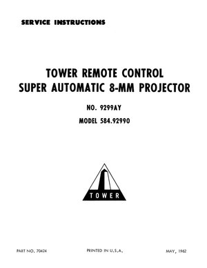 Tower Projector 9299