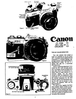 Canon AE 1 CameraCraftsman
