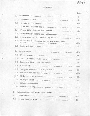 Canon Ae1 Program Disassembly