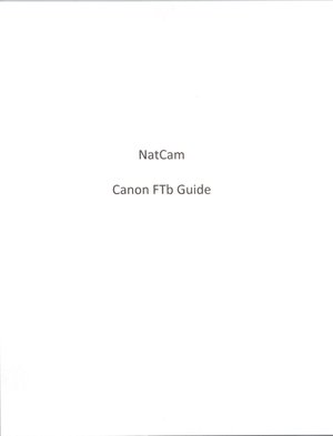 Canon FTb NatCam
