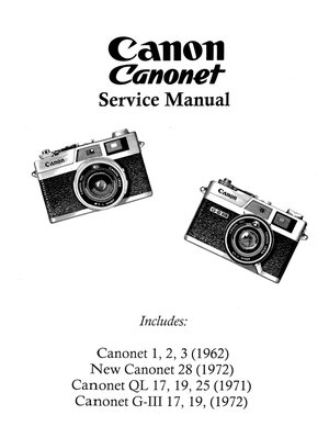 Canon camera canonet