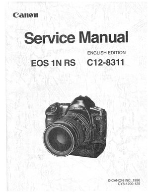 Canon camera eos1nrs