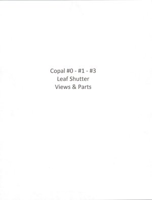 Copal 0 1 3 Parts