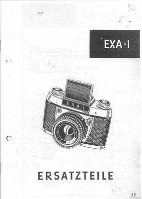 Exakta Exa I Ersatzteile