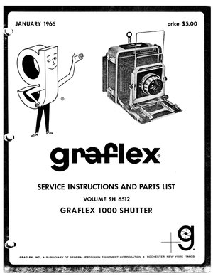 Graflex 1000 Shutter