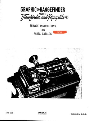 Graflex rangefinder