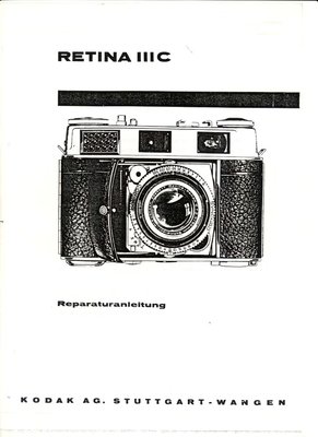 Kodak Retina IIIC Reparaturanleitung