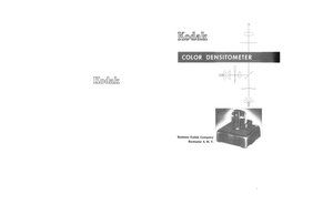 Kodak densitometer 1