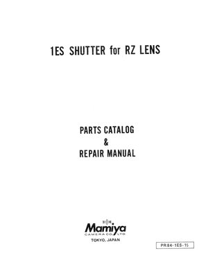 Mamiya shutter rz