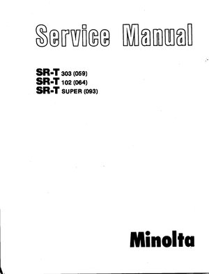 Minolta SR T 303 102 Super