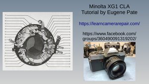 Minolta XG1 CLA Pate