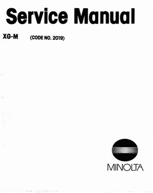 Minolta XGM
