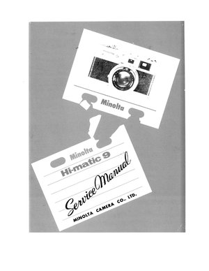 Minolta camera himatic 9