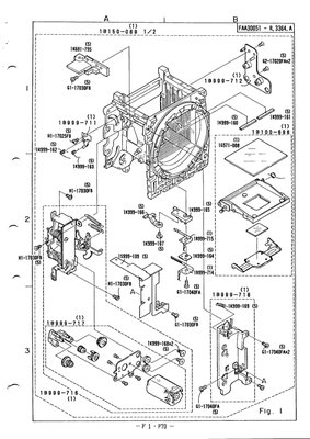 Nikon F70 Parts Diagram