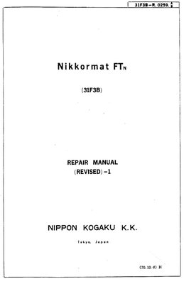 Nikon Nikkormat FTn