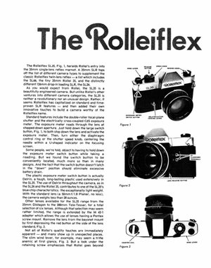 Rollei flex sl35 article