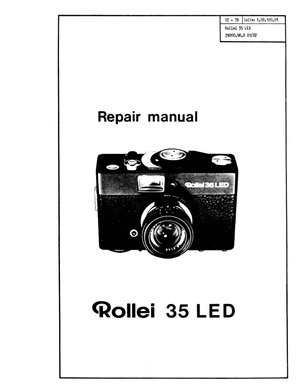 Rollei camera 35led