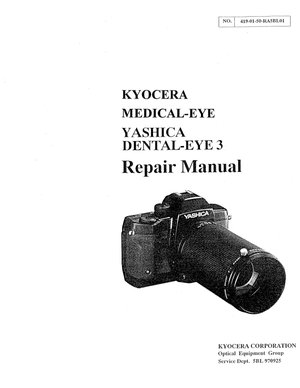 Yashica camera dental eye3