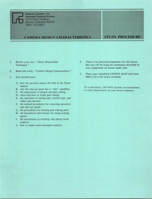 repair course Lesson 14 Study Procedures